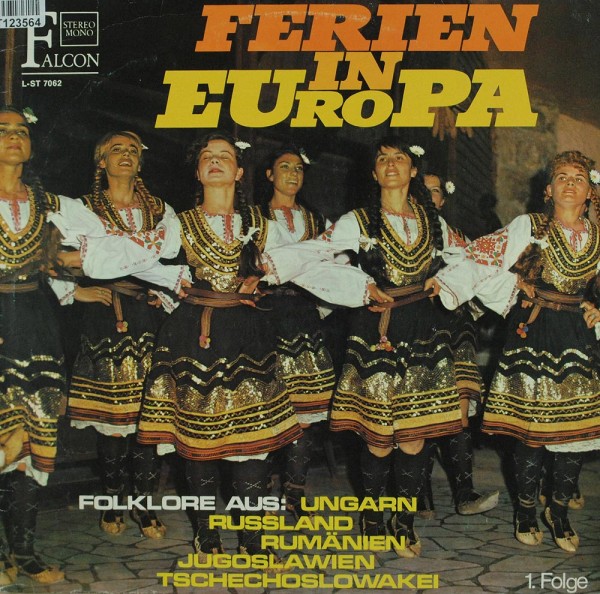 Various: Ferien In Europa 1. Folge ‎– Folklore Aus Ungarn Russlan