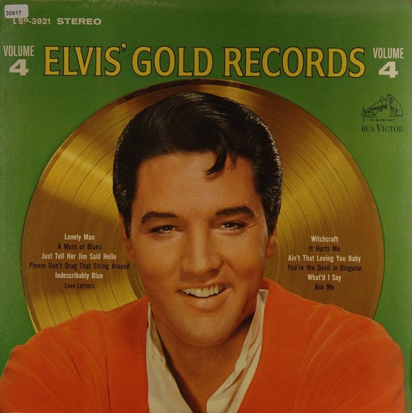 Presley, Elvis: Elvis` Gold Records Volume 4