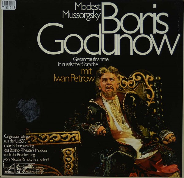 Modest Mussorgsky, Иван Петров: Boris Godunov (Gesamtaufnahme In Russischer Sprache)
