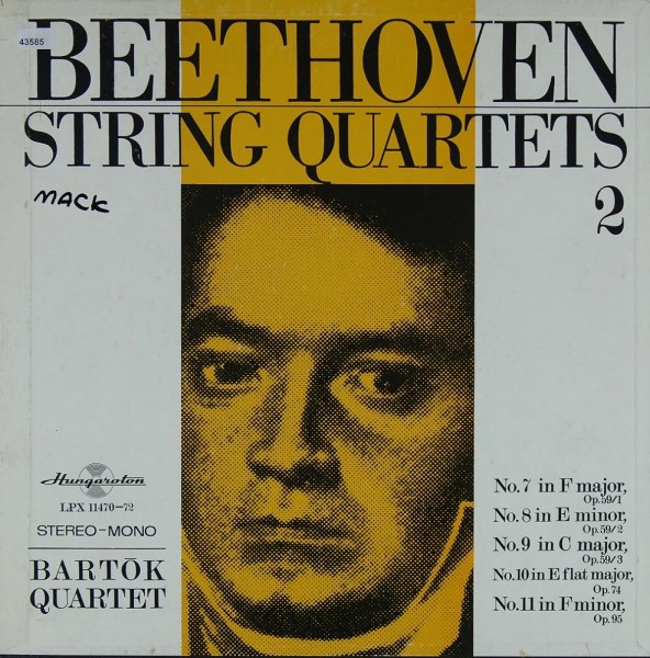 Beethoven: String Quartets 2