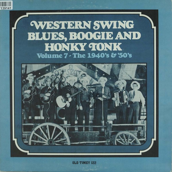 Various: Western Swing, Blues, Boogie And Honky Tonk Vol. 7