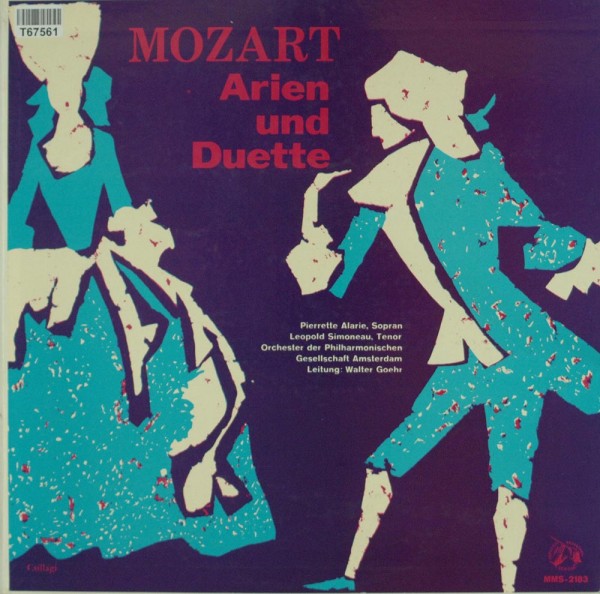 Wolfgang Amadeus Mozart - Pierrette Alarie,: Mozart Arien Und Duette