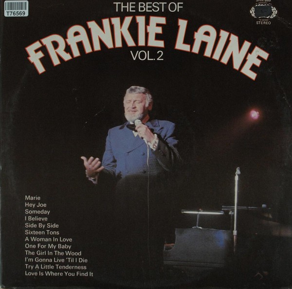Frankie Laine: The Best Of Frankie Laine Vol.2