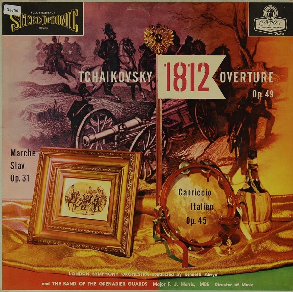 Tschaikowsky: 1812 Overture / Capriccio Italien / Marche Slav