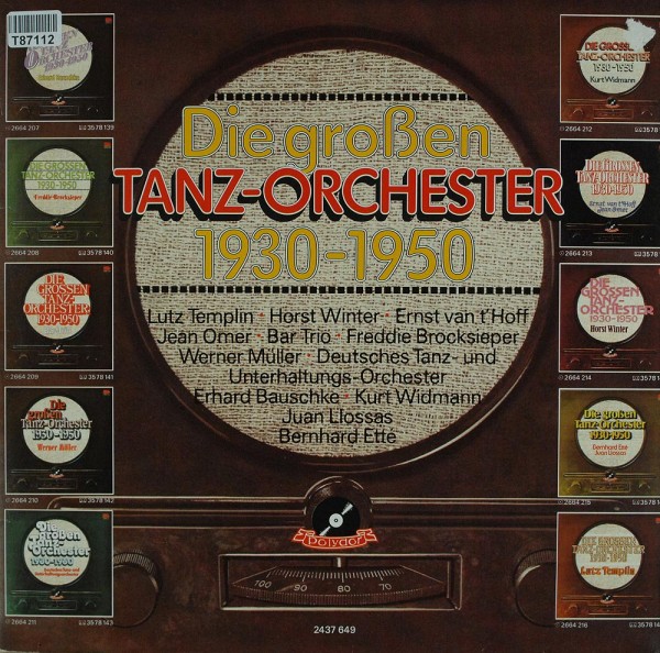 Various: Die großen Tanz-Orchester 1930-1950