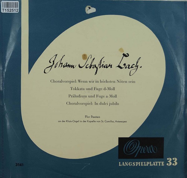 Johann Sebastian Bach: Choralvorspiel - Tokkata - Präludium - Choralvorspiel