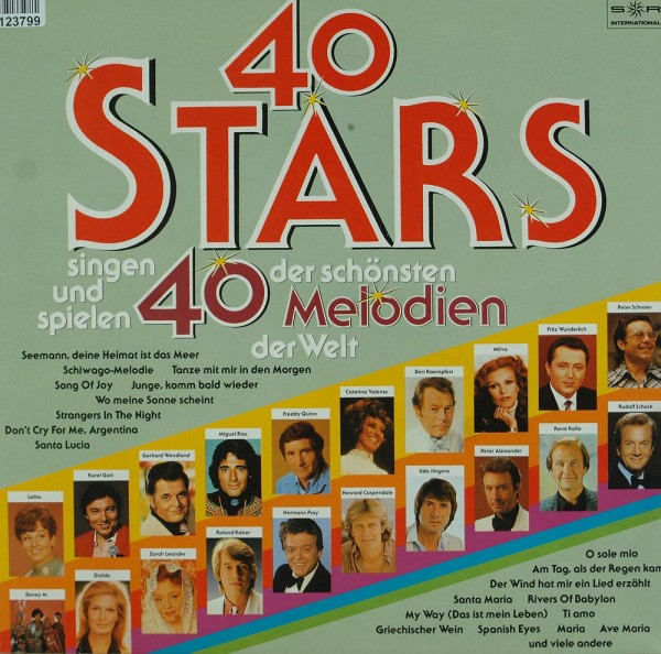 Various: 40 Stars Singen Und Spielen 40 Der Schönsten Melodien De
