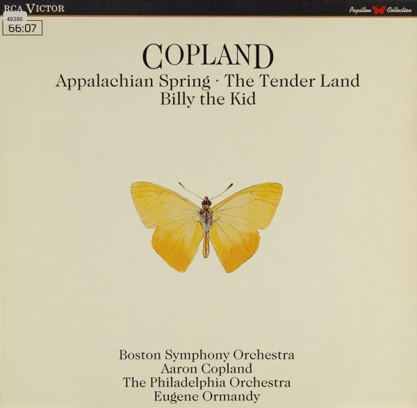 Copland: Appalachian Spring / Tender Land / Billy the Kid