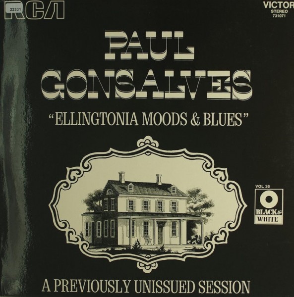 Gonsalvez, Paul &amp; Hodges, Johnny: Ellingtonia Moods &amp; Blues
