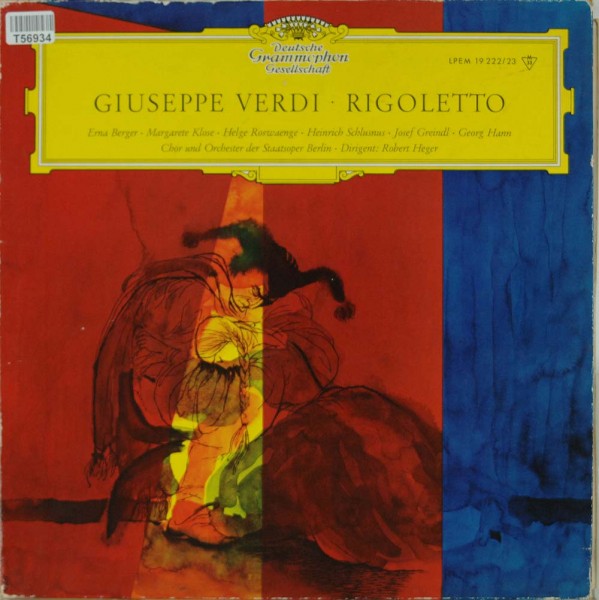 Giuseppe Verdi, Georg Hann, Josef Greindl: Rigoletto