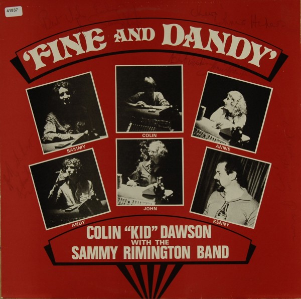 Dawson, Colin &amp;quot;Kid&amp;quot; with the Sammy Rimington Band: Fine and Dandy