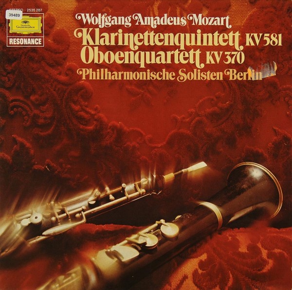 Mozart: Klarinettenquintett KV 581 / Oboenquartett KV 370