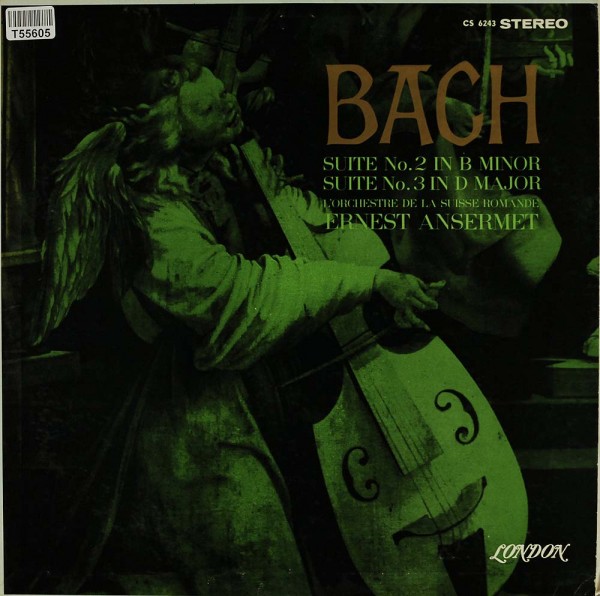 Johann Sebastian Bach, Ernest Ansermet, L&#039;Orchestre De La Suisse Romande: Suites No.2&amp;3