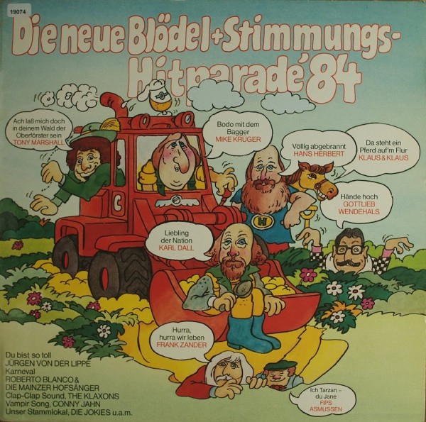 Various: Die neue Blödel- und Stimmungs-Hitparade ` 84