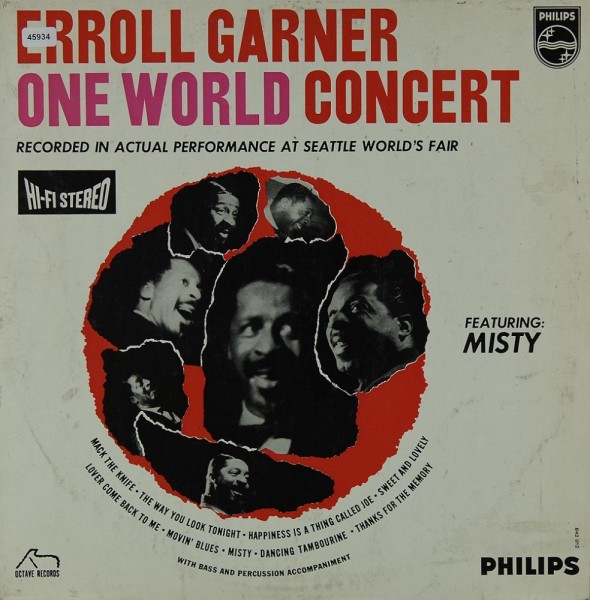 Garner, Erroll: One World Concert