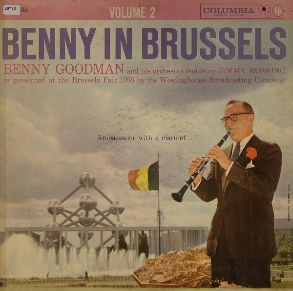 Goodman, Benny: Benny in Brussels Volume 2