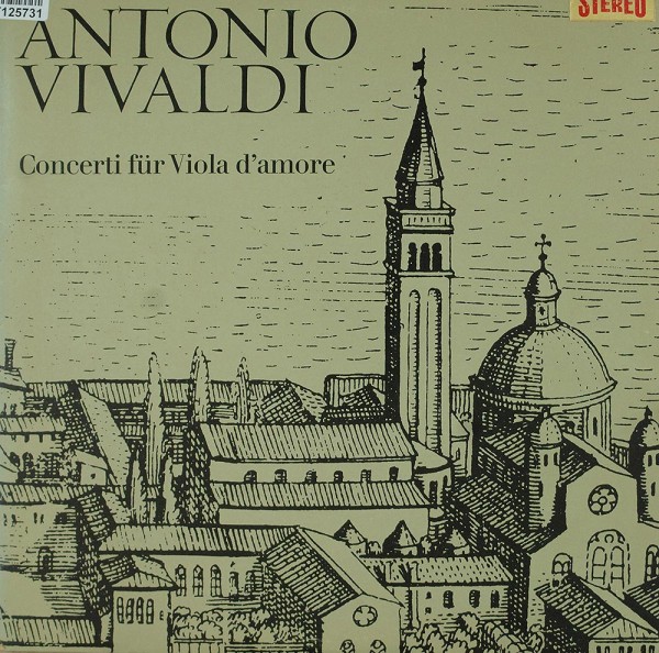 Antonio Vivaldi: Concerti Für Viola D&#039;amore