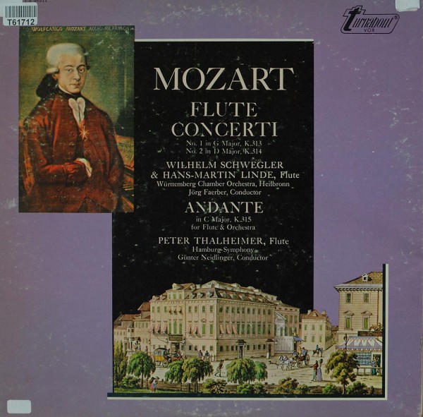 Wolfgang Amadeus Mozart: Flute Concerti KV 313, 314