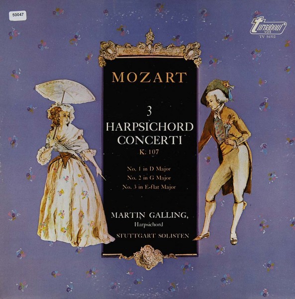 Mozart: Harpsichord Concerti Nr. 1, 2 &amp; 3 K. 107