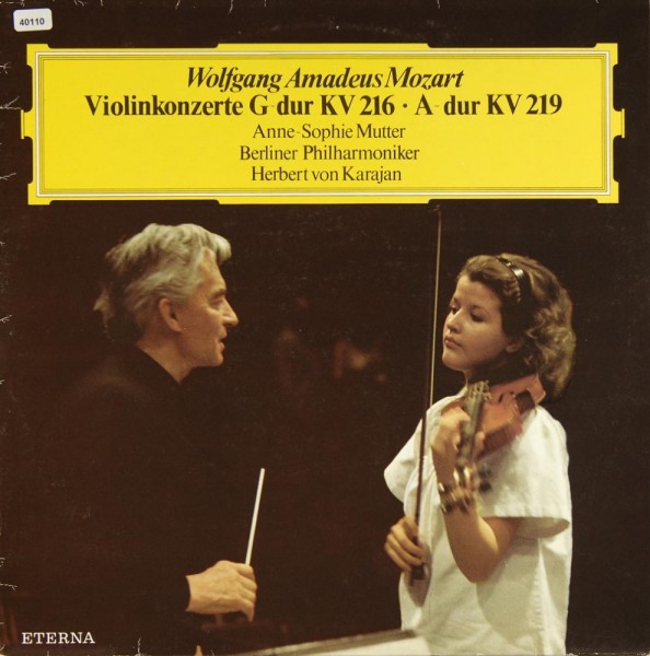 Mozart: Violinkonzerte G-dur KV 216 &amp; A-dur KV 219