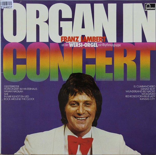 Franz Lambert: Organ In Concert
