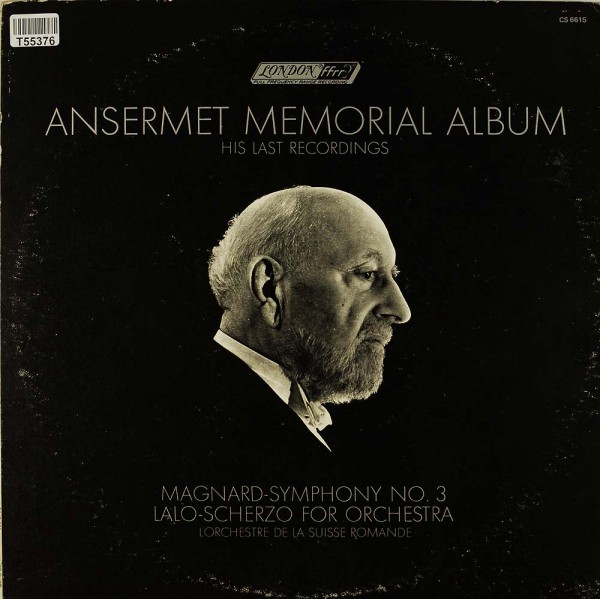 Ernest Ansermet, Albéric Magnard, Édouard Lalo, L&#039;Orchestre De La Suisse Romande: Ansermet Memorial