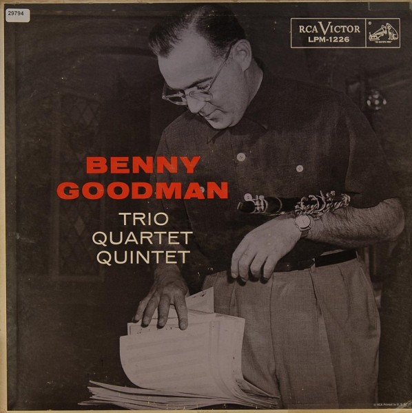 Goodman, Benny: Trio - Quartet - Quintet