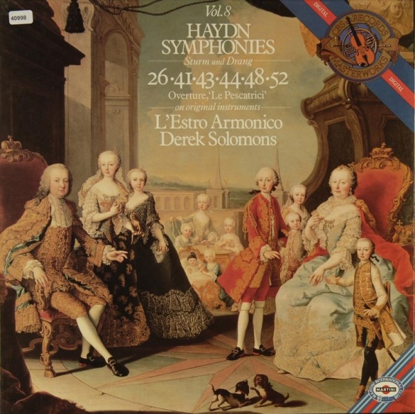 Haydn: Same - Volume 8 / Symphonies - Sturm &amp; Drang