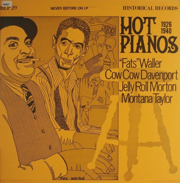Various (Waller, Davenport, Morton u.a.): Hot Pianos 1926-1940