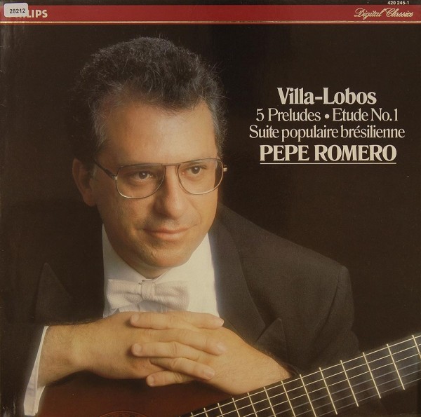 Villa-Lobos: 5 Preludes / Suite pop. Brésilienne / Etude No. 1