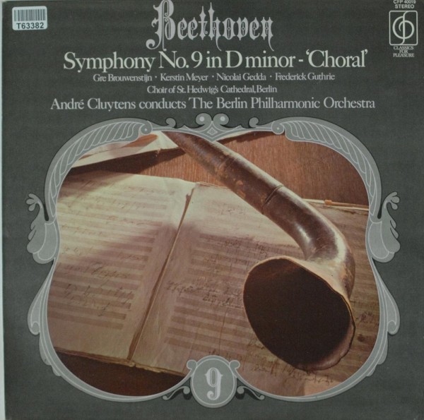 Ludwig van Beethoven - André Cluytens Conducts Berliner Philharmoniker: Symphony No. 9 In D Minor -