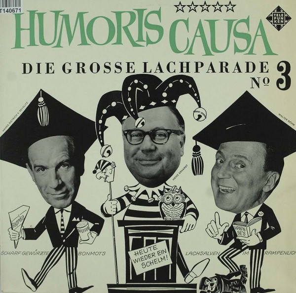 Heinz Erhardt / Walter Böhm / Hanns-Dietrich: Humoris Causa (Die Grosse Lachparade Nº 3)