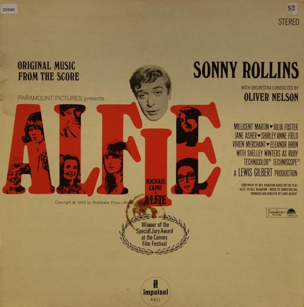 Rollins, Sonny (Soundtrack): Alfie