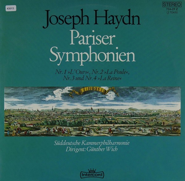 Haydn: Pariser Symphonien Nr. 1-4