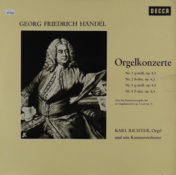 Händel: 12 Orgelkonzerte