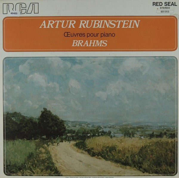 Rubinstein: Brahms´ Oeuvres pour Piano