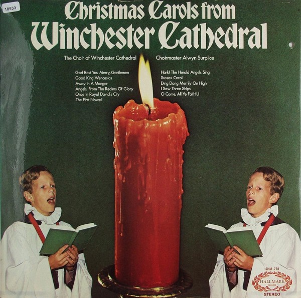 Verschiedene: Christmas Carols from Winchester Cathedral