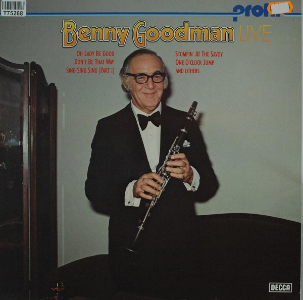Benny Goodman: Benny Goodman Live
