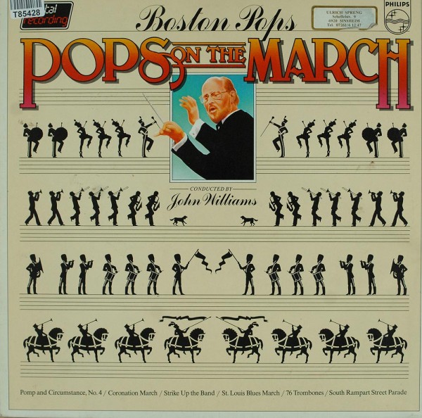 The Boston Pops Orchestra Conducted By John: Pops on the March