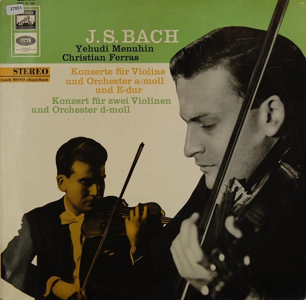 Bach: Violinkonz. / Konzert f. 2 Violinen u. Orchester