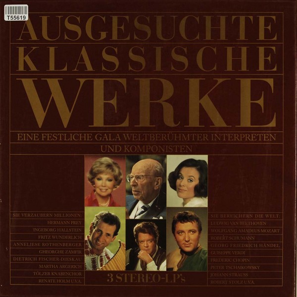 Various: Ausgesuchte Klassische Werke (Eine Festliche Gala Weltberühmter Interpreten Und Komponisten