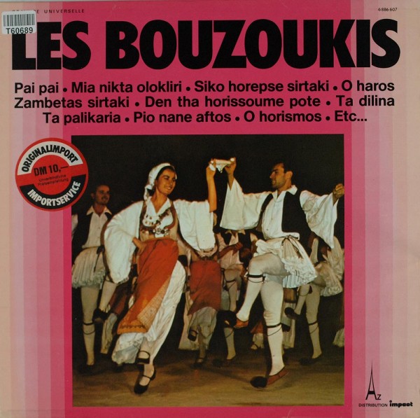 Μπουζούκια Του Ζαμπέτα, Στέλιος Ζαφειρίου: Les Bouzoukis