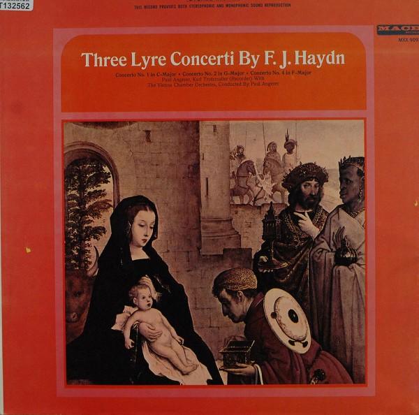 Joseph Haydn: Three Lyre Concerti By F.J. Haydn