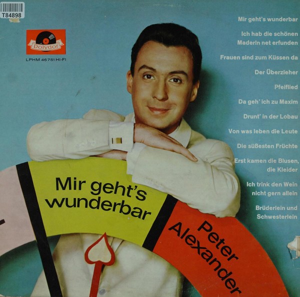 Peter Alexander: Mir Geht&#039;s Wunderbar