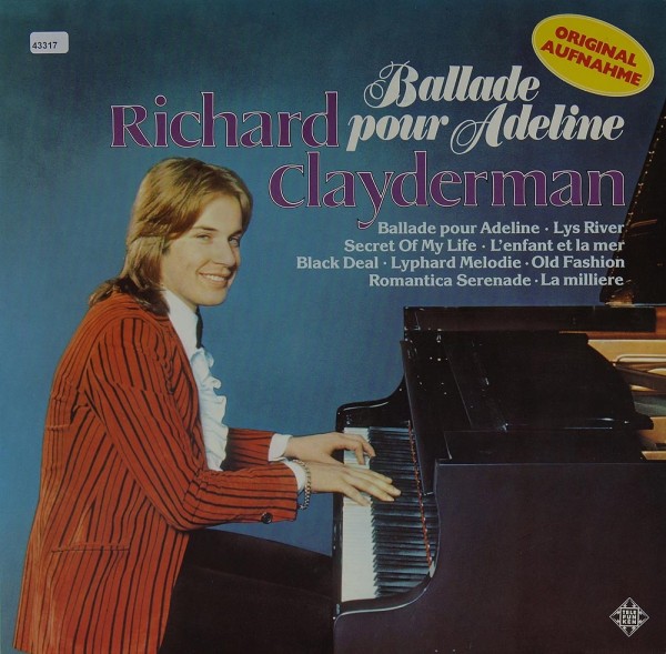 Clayderman, Richard: Ballade pour Adeline