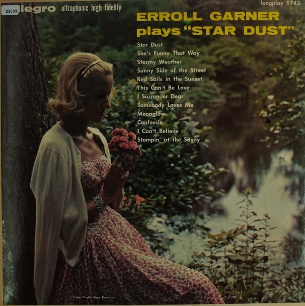 Garner, Erroll: Erroll Garner plays &amp;quot;Star Dust&amp;quot;