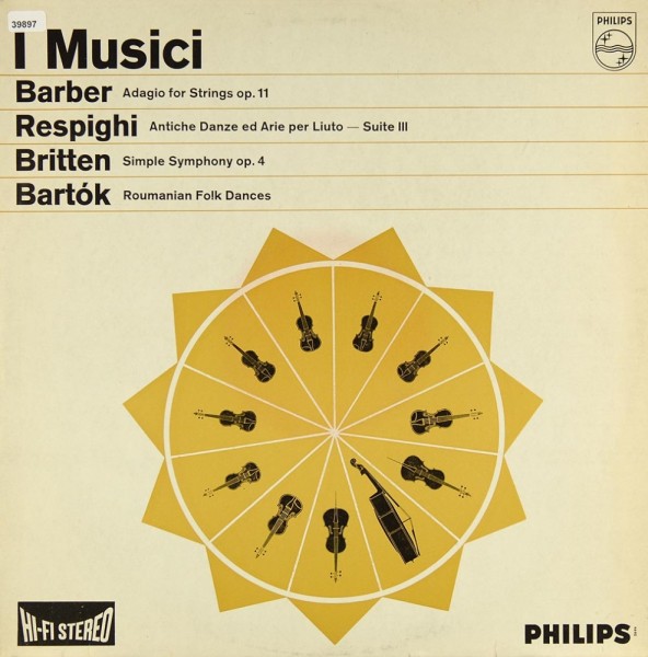 I Musici: I Musici play Barber, Respighi, Britten &amp; Bartók