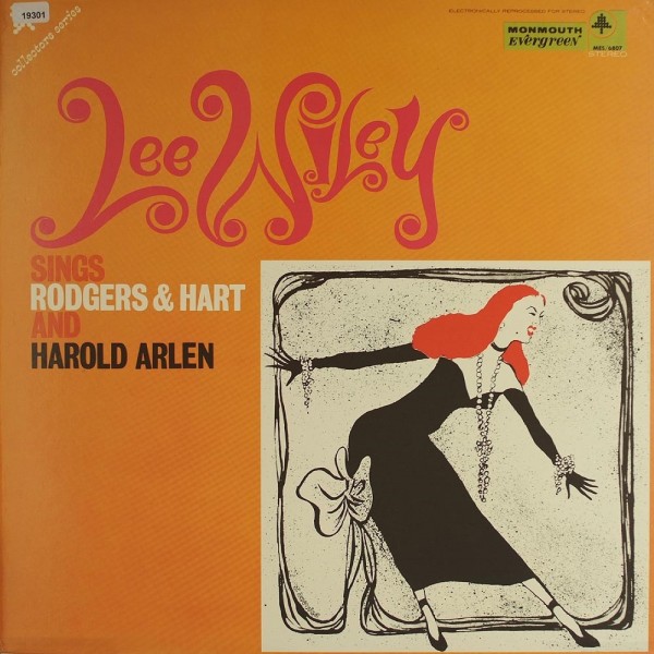 Wiley, Lee: L.W. sings Rodgers &amp; Hart and Harold Arlen