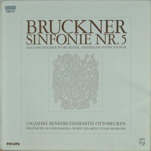 Anton Bruckner : Concertgebouworkest, Eugen: Sinfonie Nr. 5 / Orgelmusik Aus Der Basilika