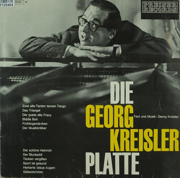 Georg Kreisler: Die Georg Kreisler Platte